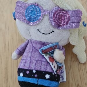 Purple Plush Toy with Glasses